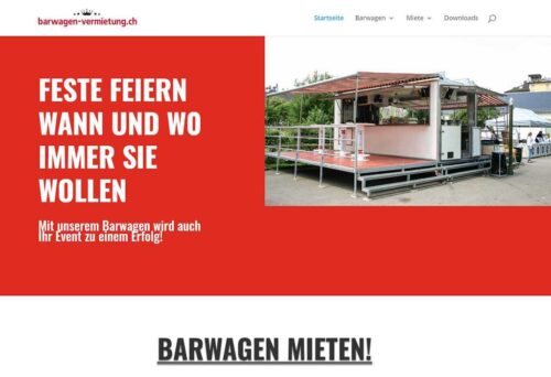 Website barwagen-vermietung.ch